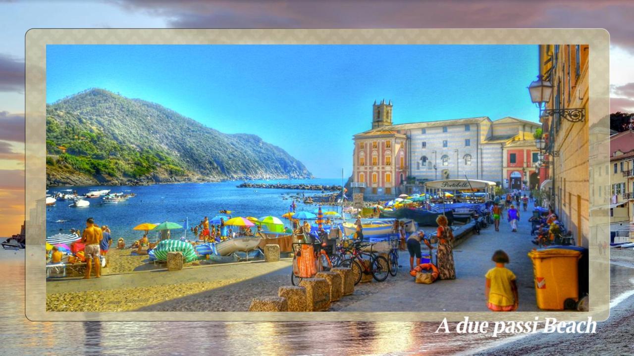 A Due Passi Beach Сестри Леванте Екстериор снимка